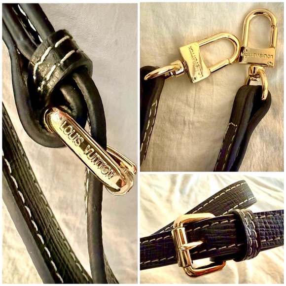 👑✅PRICE FIRM✅ Black faux leather crossbody strap gold hardware. Brand New! - Picture 12 of 17